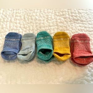 Bombas Toddler Set of 5 pairs ankle socks
